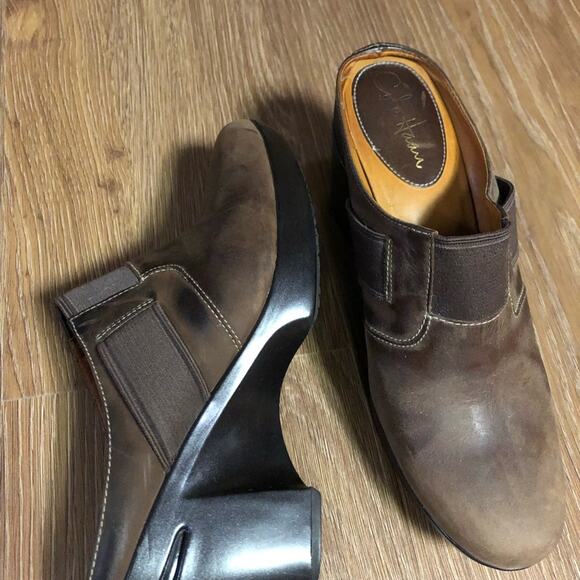 Brown Cole Haan Clogs Size 8.5 - Picture 1 of 5